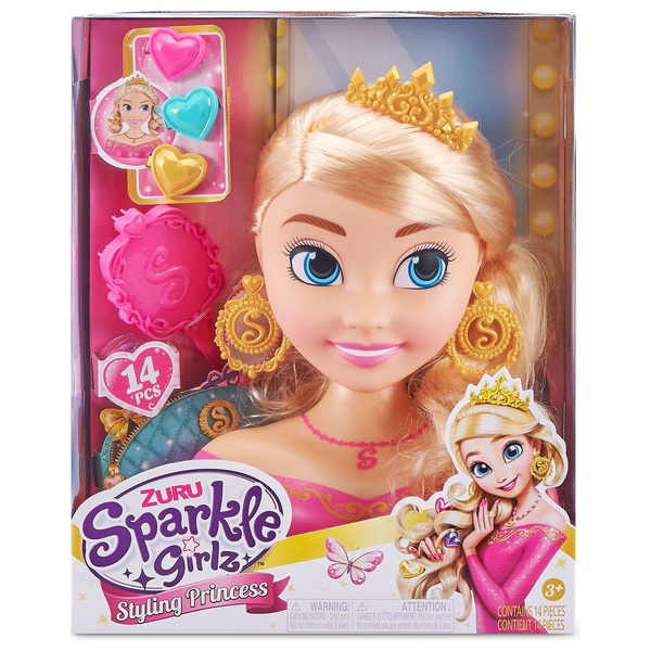 Sparkle Girlz Styling Head Sparkle Girlz Smyths Toys UK