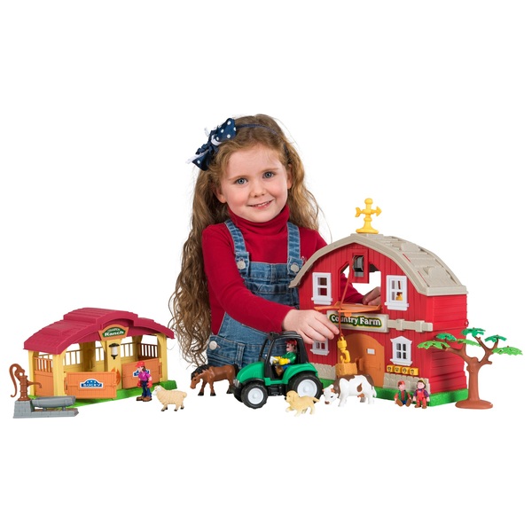 Country Farm Playset with Sounds 