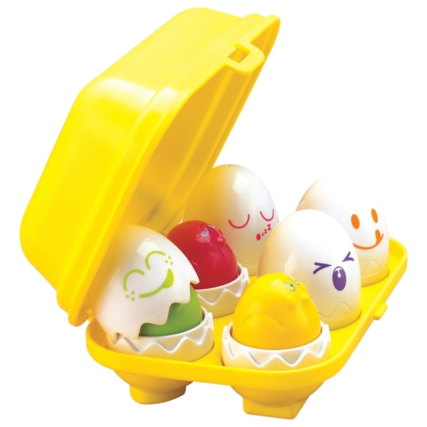 Toomies Hide Squeak Eggs Development Activity Toys - stacking doll egg roblox