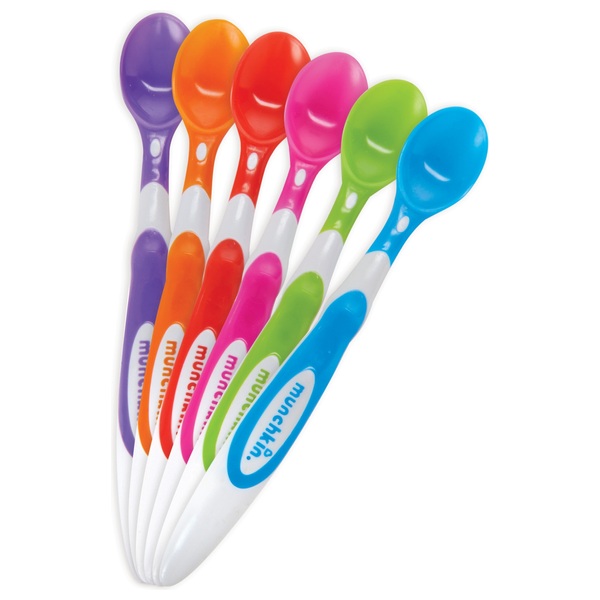 Munchkin's Soft Tip Infant Spoons 6 Pack | Smyths Toys Ireland