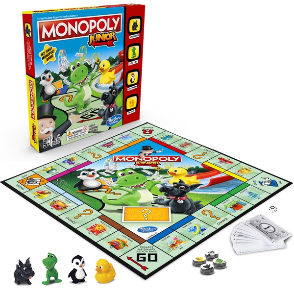 Monopoly Junior Game Hasbro Board Games Smyths Toys UK