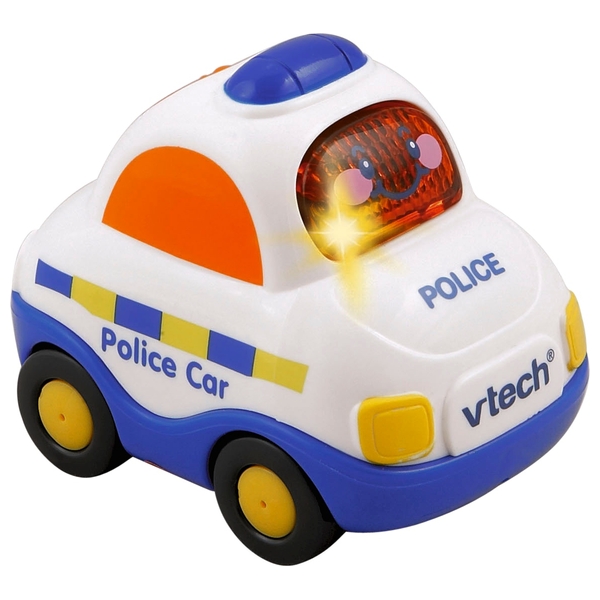 play doh police car