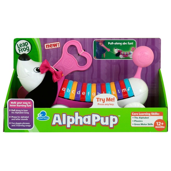 LeapFrog Alpha Pup Pink Great Value on Top Toys! UK