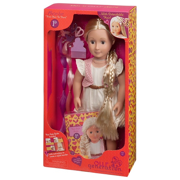 Our Generation Hair Play Doll Phoebe 46cm Our Generation Uk