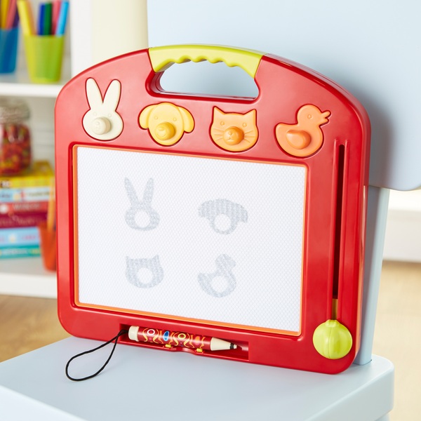 Amazon.com: Magnetic Drawing Board Magna Kids Doodle Board,Toddler Toys for  Girls Boys 3 4 5 6 7 Year Old,Large Etch A Gifts Sketch Board Colorful  Magnet Erasable Pad : Toys & Games