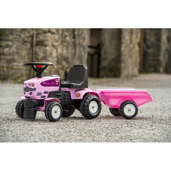 pink tractor toy small