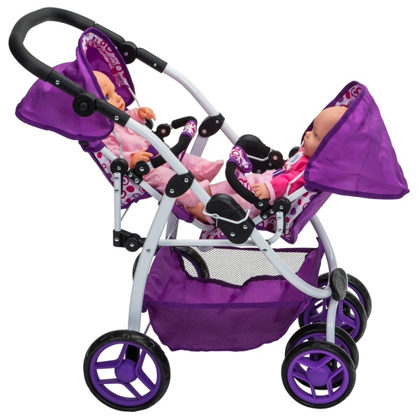 twin pram pushchair