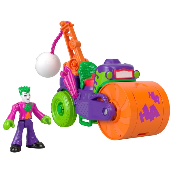 Imaginext DC Super Friends The Joker Steamroller | Smyths Toys UK