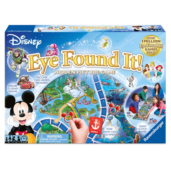 Ravensburger Disney Eye Found It Hidden Picture Game Childrens Board Games UK