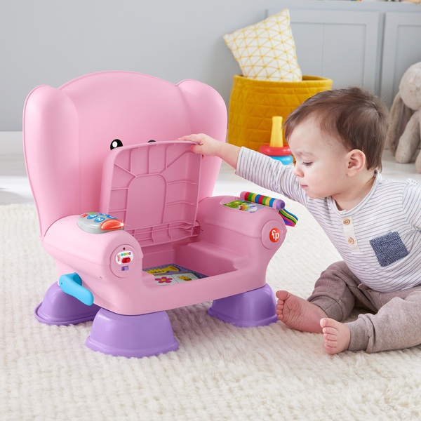 Fisher-Price Laugh & Learn Smart Stage Chair Pink - Fisher-Price UK