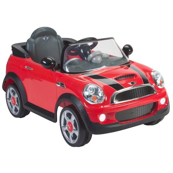 Red Mini Cooper 6V Electric Ride On with Remote Control | Smyths Toys UK