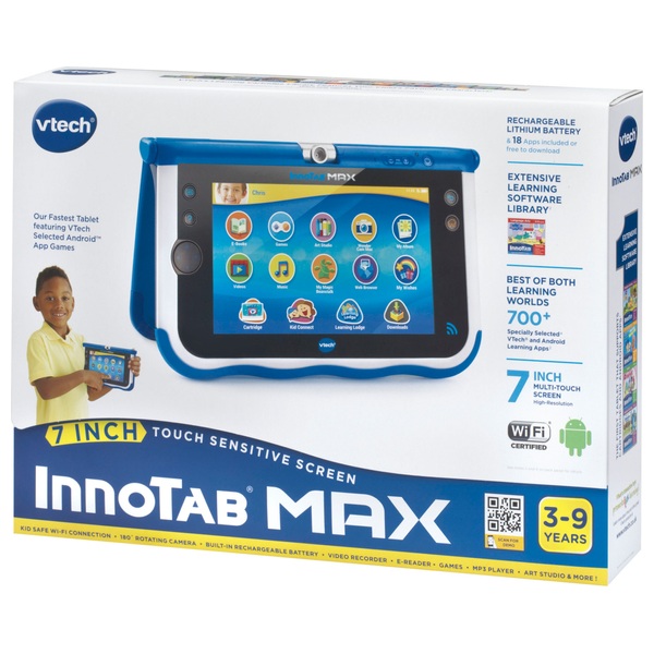 VTech InnoTab Max Blue Smyths Toys UK