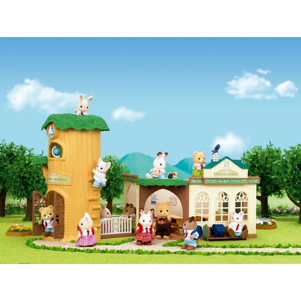 sylvanian family country tree school