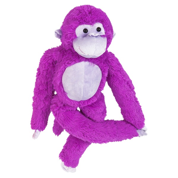 purple monkey soft toy