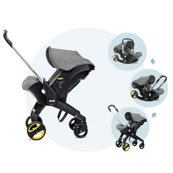 Doona Group 0 Car Seat Storm Grey, Car Seat That Turns To Stroller