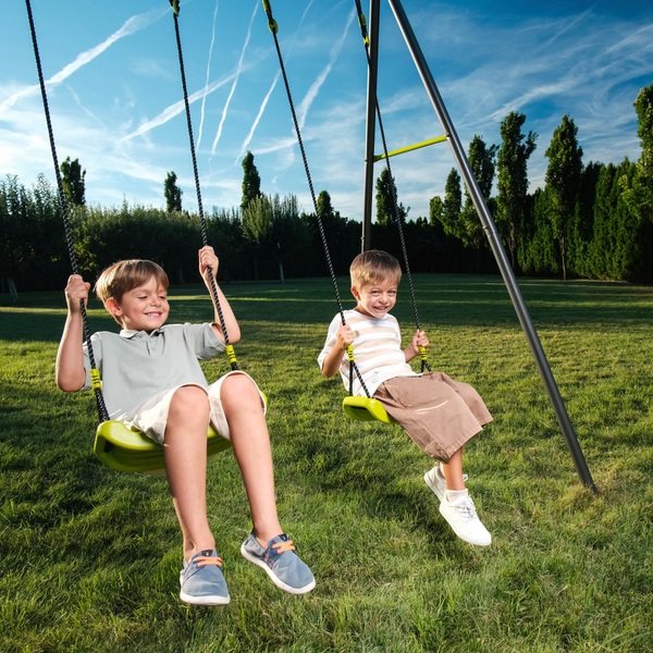 Apatou 3 Unit Swing Set Smyths Toys Ireland