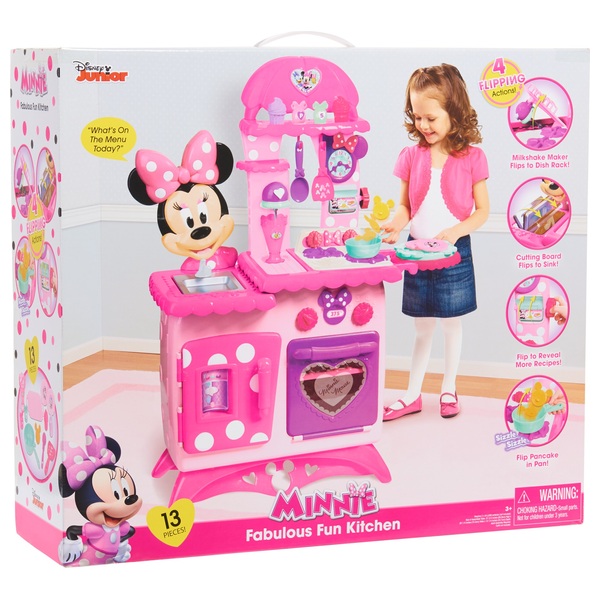 Disney Minnie Mouse Fabulous Fun Kitchen Smyths Toys UK