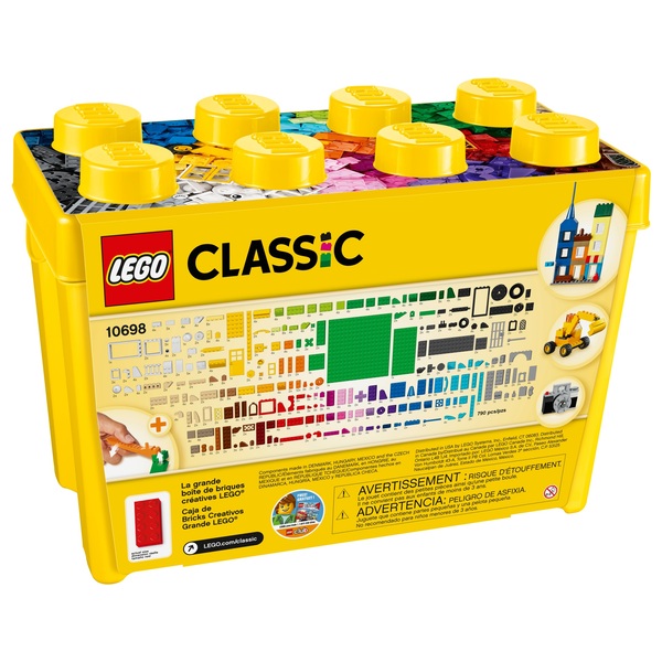 LEGO Classic 10698 Large Creative Brick Box Set with Storage Bricks Set Smyths Toys