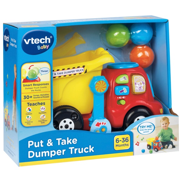 Vtech put & on sale take dumper truck