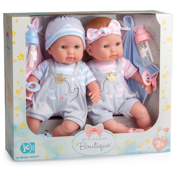 Berenguer Boutique Baby Twins Deluxe Gift Set