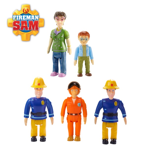 Fireman Sam Action Figure Five Pack | Smyths Toys UK