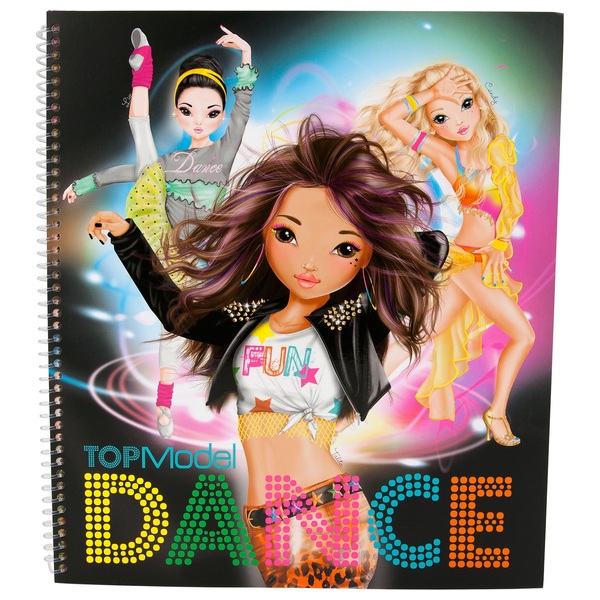 TOPModel Dance Colouring Book Top Model UK