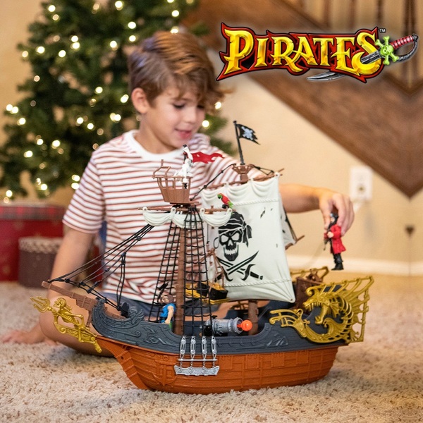 pirate boat playset