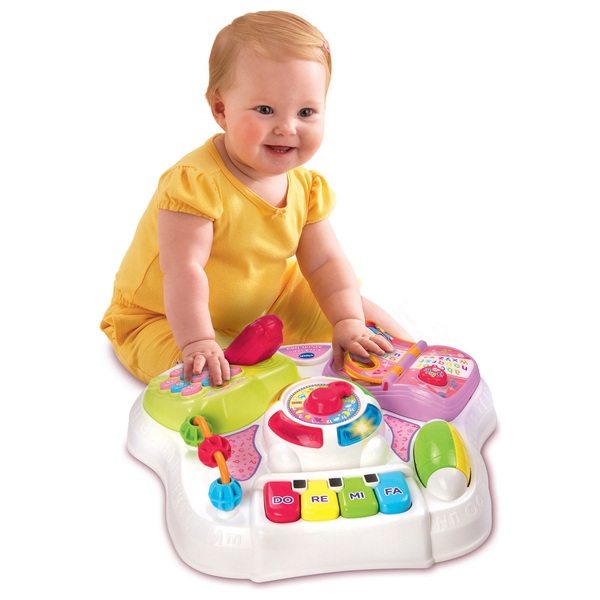 VTech Play & Learn Activity Table Pink | Smyths Toys UK