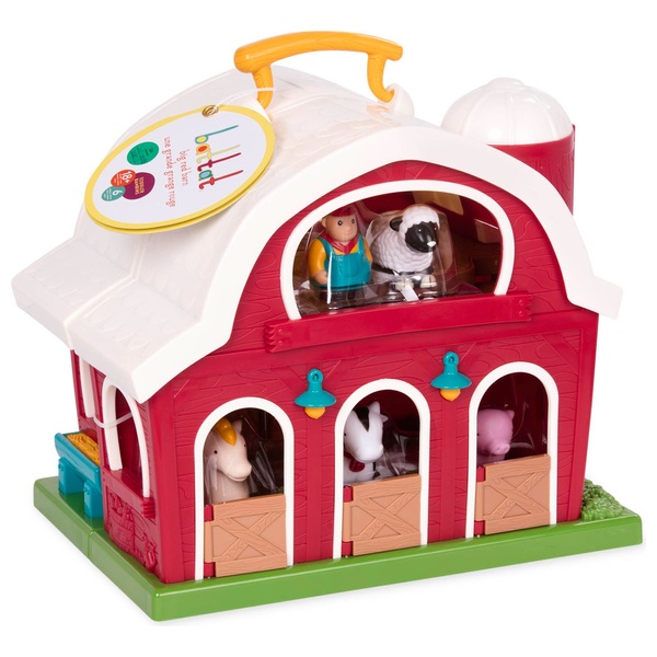 battat big red barn playset