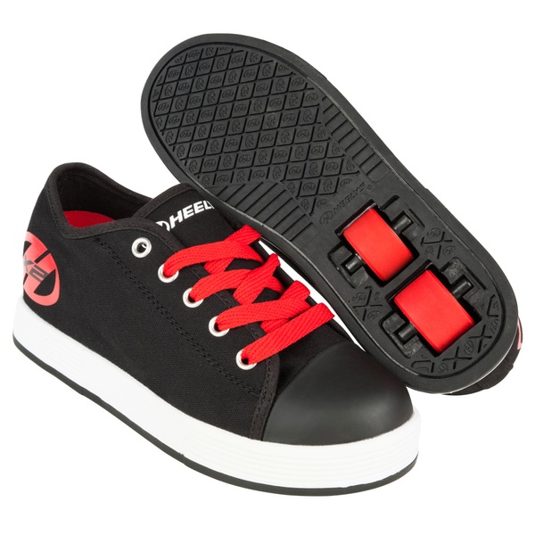 Heelys Fresh Black/Red UK 2 - Smyths Toys