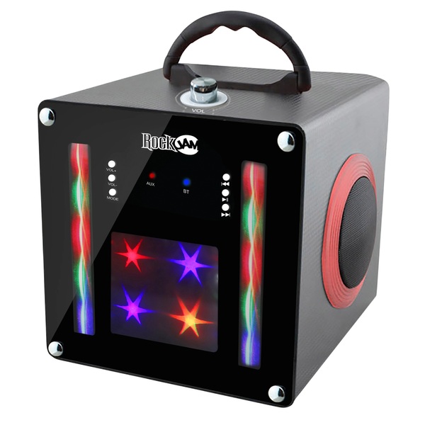 Rockjam Light Show Bluetooth Speaker Black Clearance Ireland