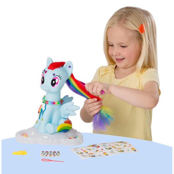 My Little Pony Style & Groom Rainbow Dash Pony - Smyths Toys