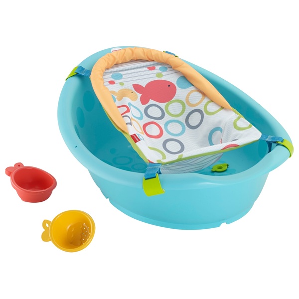 FisherPrice Rinse 'n' Grow Baby Bath Tub Smyths Toys UK