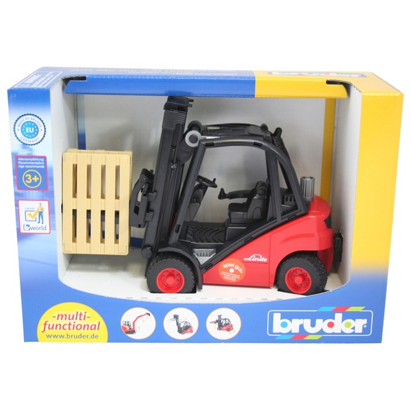 Bruder Linde H30d Forklift Smyths Toys Uk