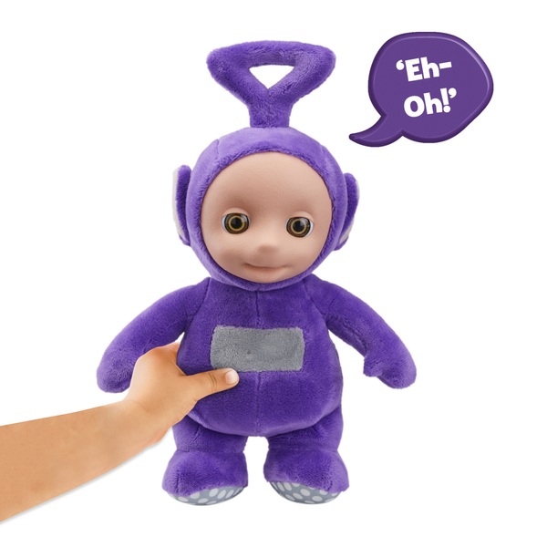 Teletubbies Talking Tinky Winky Plush 20cm | Smyths Toys UK