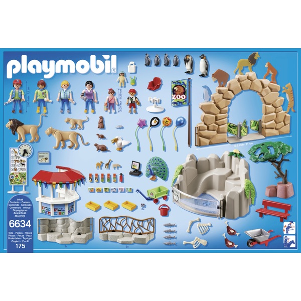 playmobil zoo animals
