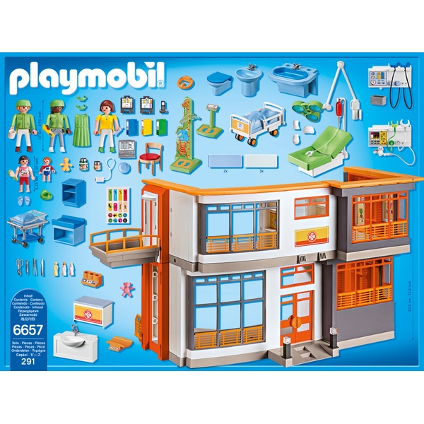 Legitimationsoplysninger strimmel vest Playmobil Children's Hospital | Smyths Toys