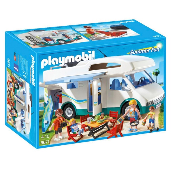 Playmobil 6671 Summer Camper - Smyths 