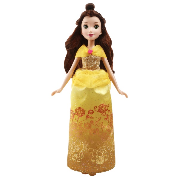 Disney Princess Royal Shimmer Belle Doll - Smyths Toys