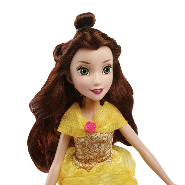 Disney Princess Royal Shimmer Belle Doll - Smyths Toys