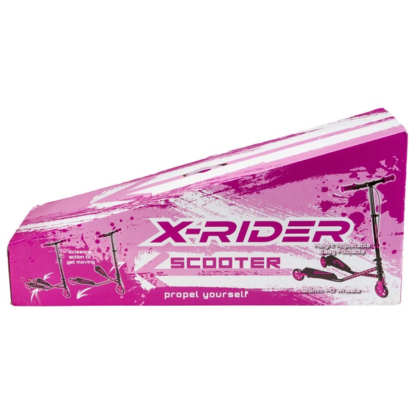 scissor scooter pink