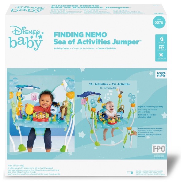 Bright Starts Disney Finding Nemo Sea of Activities Baby Jumper Smyths Toys UK