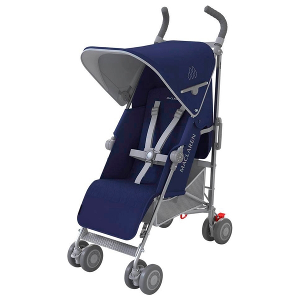 Maclaren Quest Medieval Stroller Blue/Silver Strollers UK