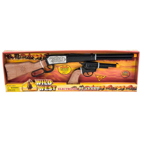 Wild West Electronic Playset, Toy Rifle & Gun | Smyths Toys UK