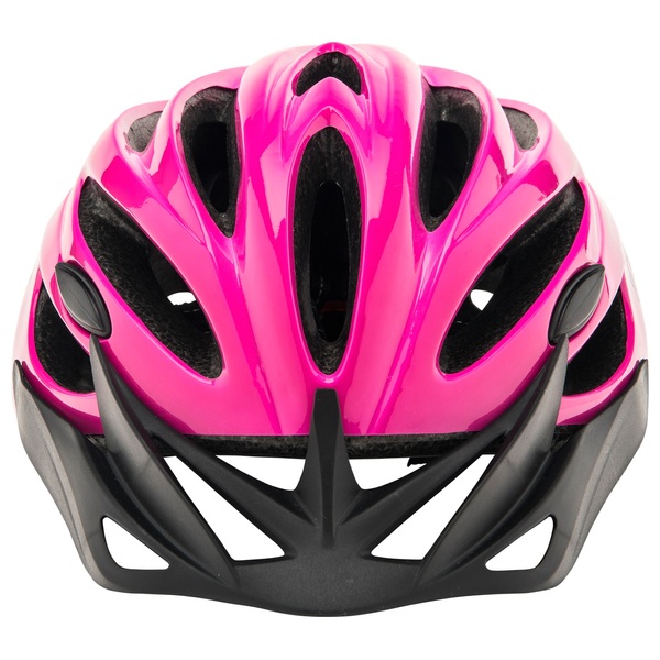 Pink Helmet (Size 5256cm) With Light Helmets and Bike Accessories UK