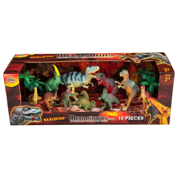 10 Piece Dinosaur Set - Smyths Toys UK