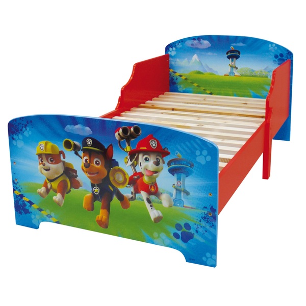 PAW Patrol Wooden Toddler Bed Toddler Beds UK