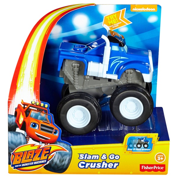 Blaze and the Monster Machines Slam & Go Crusher - Smyths Toys