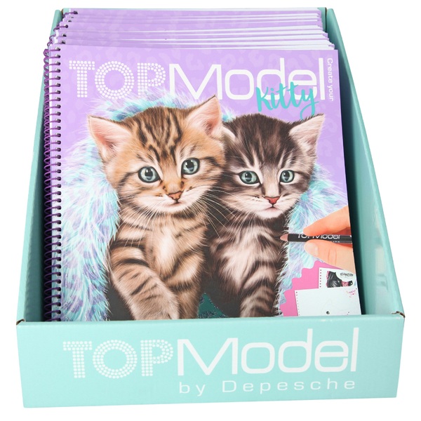 Create Your TOPModel Kitty - Colouring Book Assortment ...