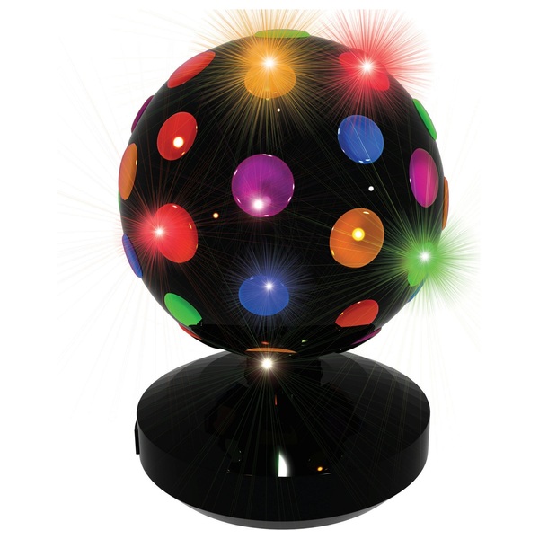 20cm Black Disco Ball Lights & Speakers UK